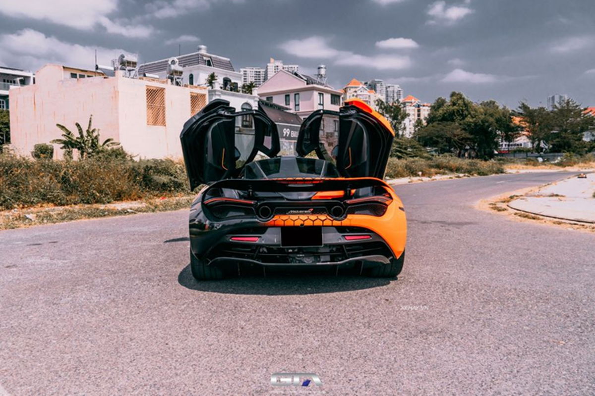 Siêu xe McLaren 720S màu xám độc nhất Việt Nam “thay áo” mới - Hình 6 Sieu xe McLaren 720S mau xam doc nhat Viet Nam “thay ao” moi-Hinh-6