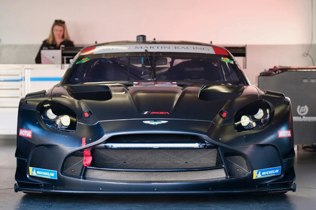 Aston Martin Vantage 2024 lộ thiết kế trước ngày ra mắt - Hình 3 Aston Martin Vantage 2024 lo thiet ke truoc ngay ra mat-Hinh-3