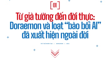 Chưa đến thế kỷ 22 nhưng nhờ AI, loạt bảo bối này trong Doraemon có thể xuất hiện sớm hơn chúng ta nghĩ Chưa đến thế kỷ 22 nhưng nhờ AI, loạt bảo bối này trong Doraemon có thể xuất hiện sớm hơn chúng ta nghĩ