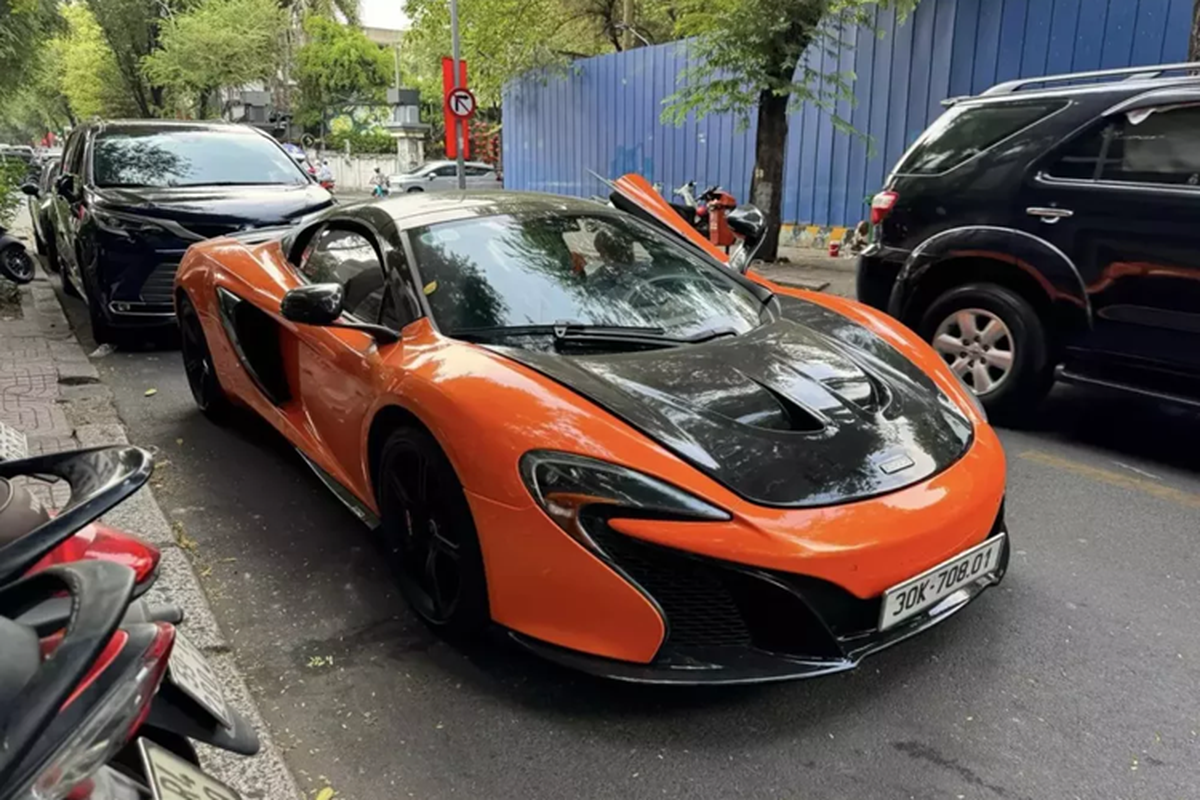 McLaren 650S Spider tung cua Jessie Luong doi bien tim chu moi