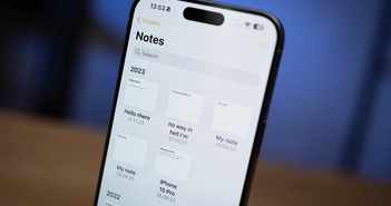 Ứng dụng Ghi chú liên tục gặp lỗi trên iOS 17 Ứng dụng Ghi chú liên tục gặp lỗi trên iOS 17