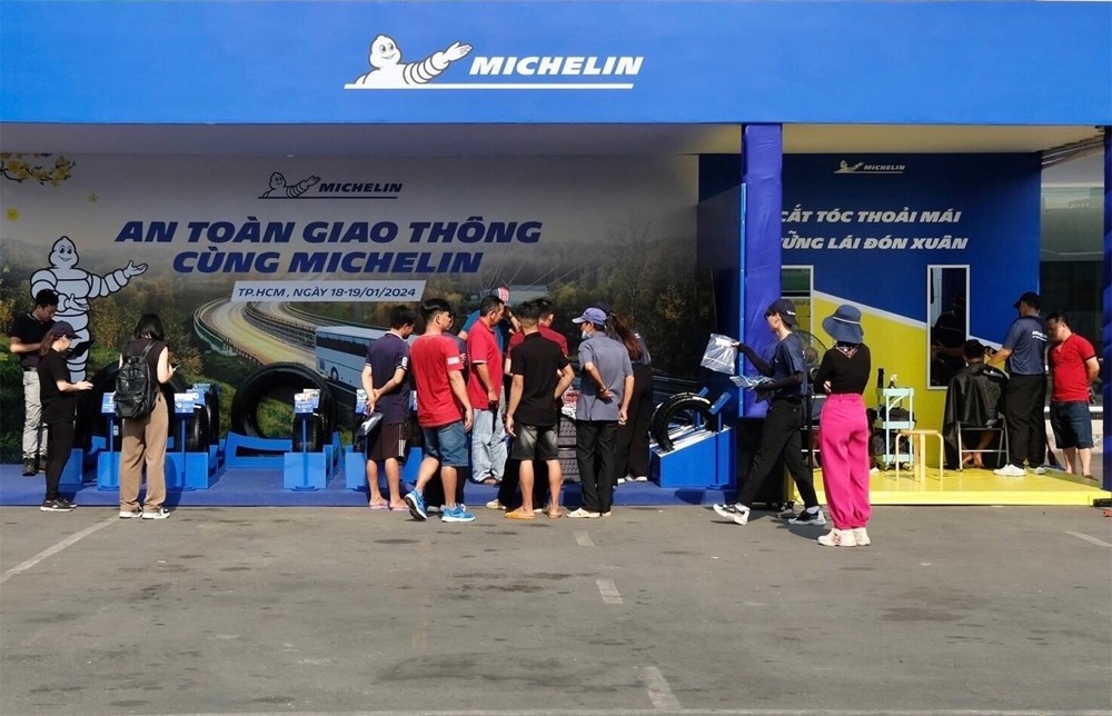 Michelin cùng đối tác thực hiện chiến dịch “An toàn giao thông" trước kỳ nghỉ Tết Nguyên Đán
