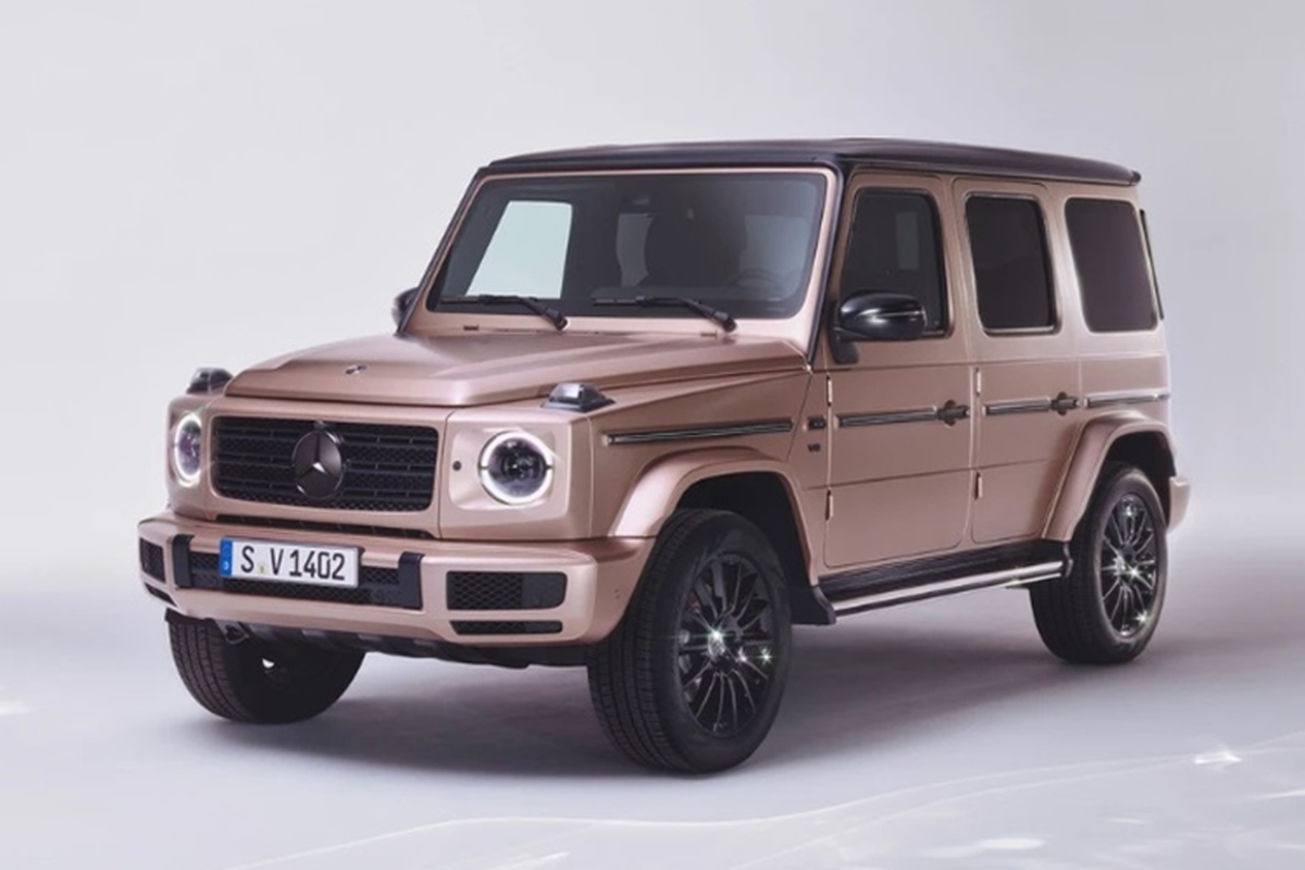 Chi tiet Mercedes-Benz G500 gioi han dinh kim cuong tu 4,46 ty dong