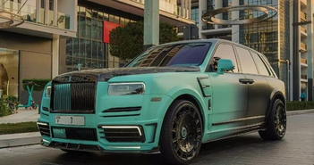 Biển số Dubai trị giá 365 tỷ đồng cho Rolls-Royce Cullinan Mansory