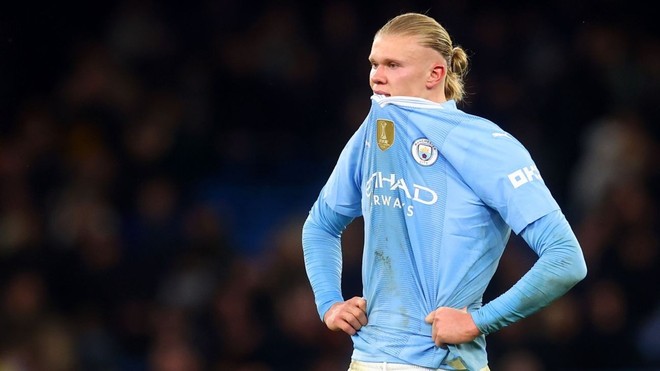 Haaland dứt điểm 9 lần nhưng không một lần ghi bàn vào lưới Chelsea