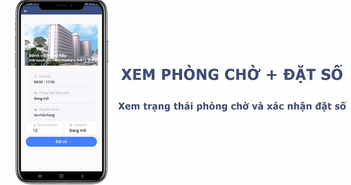 'Phòng chờ ảo' Qqueue - Giảm thiểu thời gian chờ tại các phòng khám bệnh