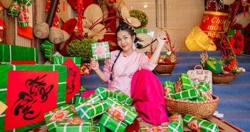 Một gia đình Bắc Giang chi 700 triệu biến sảnh nhà thành chợ Xuân, mở cửa miễn phí xuyên Tết