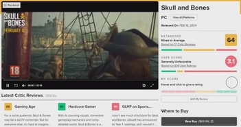 Skull and Bones: 'bom tấn' trở thành 'bom xịt' Skull and Bones: 'bom tấn' trở thành 'bom xịt'