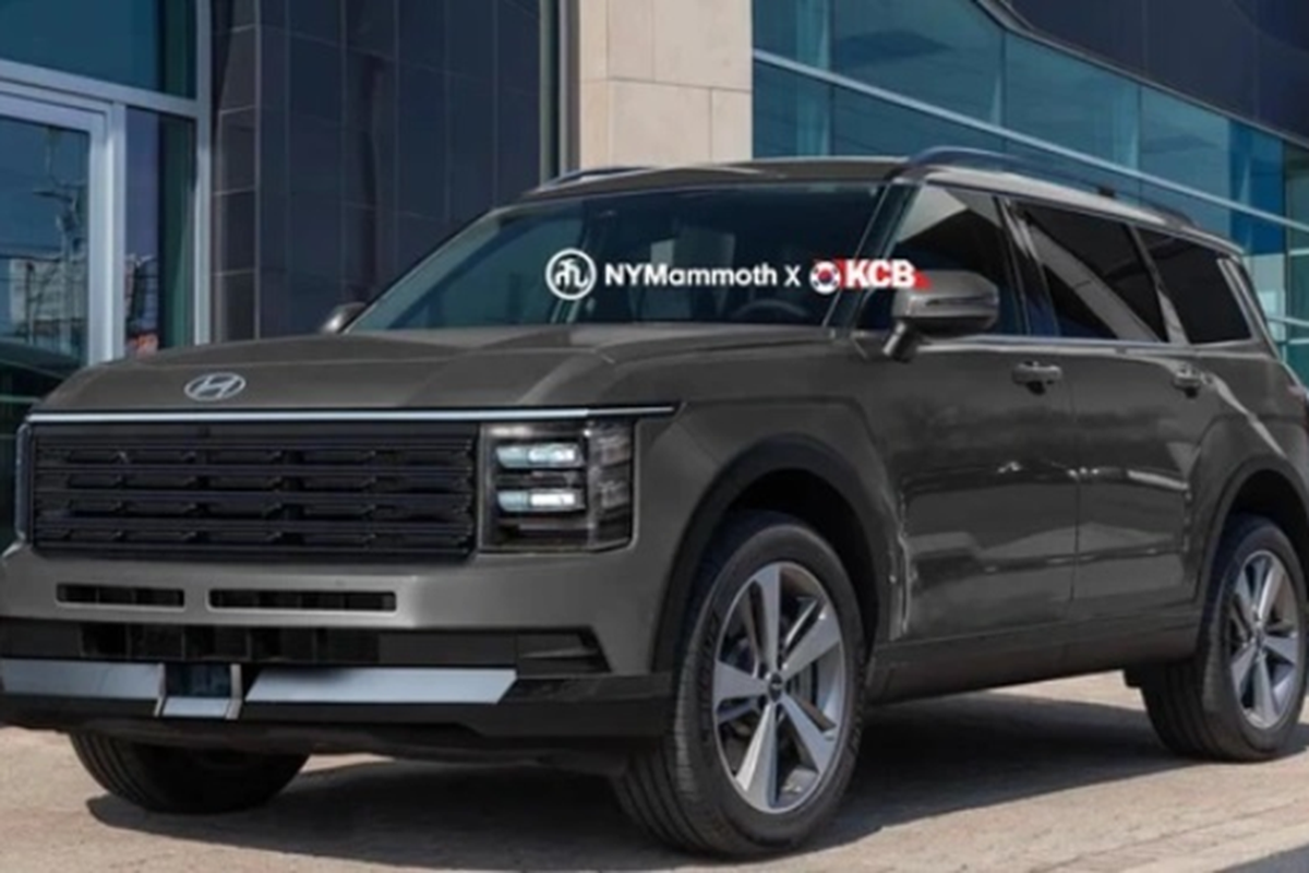 Hyundai Palisade 2025 bất ngờ lộ nội thất, nhiều chi tiết giống SantaFe mới Hyundai Palisade 2025 bat ngo lo noi that, nhieu chi tiet giong SantaFe moi