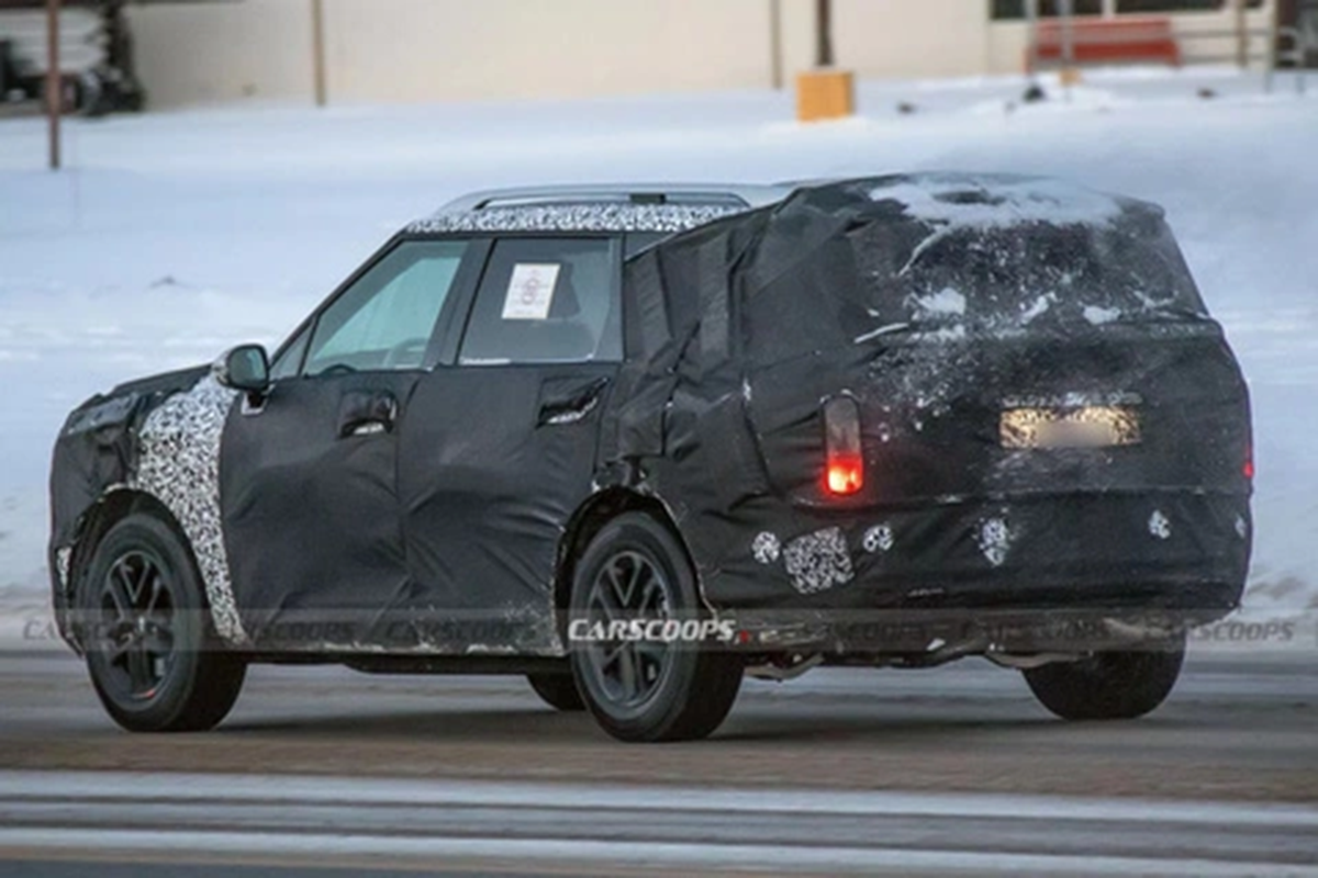 Hyundai Palisade 2025 bất ngờ lộ nội thất, nhiều chi tiết giống SantaFe mới - Hình 5 Hyundai Palisade 2025 bat ngo lo noi that, nhieu chi tiet giong SantaFe moi-Hinh-5