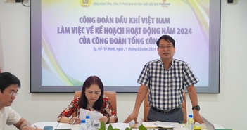 CĐ DKVN làm việc với PVFCCo về kế hoạch hoạt động năm 2024 CĐ DKVN làm việc với PVFCCo về kế hoạch hoạt động năm 2024