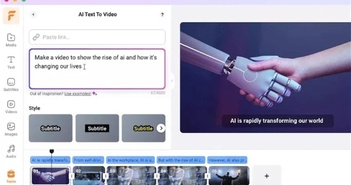 Những công cụ AI miễn phí giúp sáng tạo video Những công cụ AI miễn phí giúp sáng tạo video