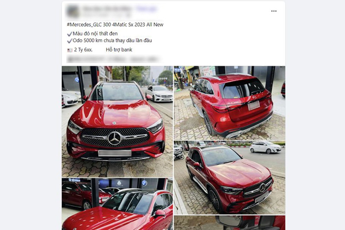 Mercedes-Benz GLC 300 4Matic mới chạy 5.000 km lỗ hơn nửa tỷ đồng - Hình 2 Mercedes-Benz GLC 300 4Matic moi chay 5.000 km lo hon nua ty dong-Hinh-2
