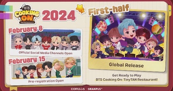 BTS Cooking On: TinyTAN Restaurant chính thức mở đăng ký trước trên toàn cầu
