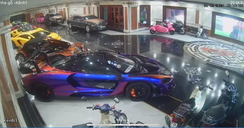 Hoàng Kim Khánh lần đầu khoe garage ôtô trị giá gần 450 tỷ đồng Hoàng Kim Khánh lần đầu khoe garage ôtô trị giá gần 450 tỷ đồng