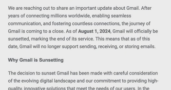 Cộng đồng mạng phản ứng ra sao trước tin đồn Gmail bị khai tử?