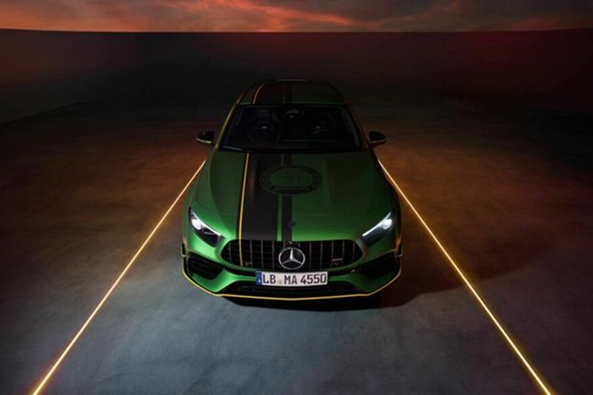 Mercedes-Benz AMG A45 S bản đặc biệt “địa ngục xanh” Nurburgring - Hình 2 Mercedes-Benz AMG A45 S ban dac biet “dia nguc xanh” Nurburgring-Hinh-2