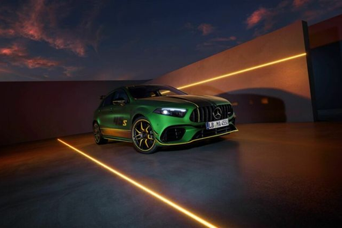 Mercedes-Benz AMG A45 S bản đặc biệt “địa ngục xanh” Nurburgring - Hình 3 Mercedes-Benz AMG A45 S ban dac biet “dia nguc xanh” Nurburgring-Hinh-3