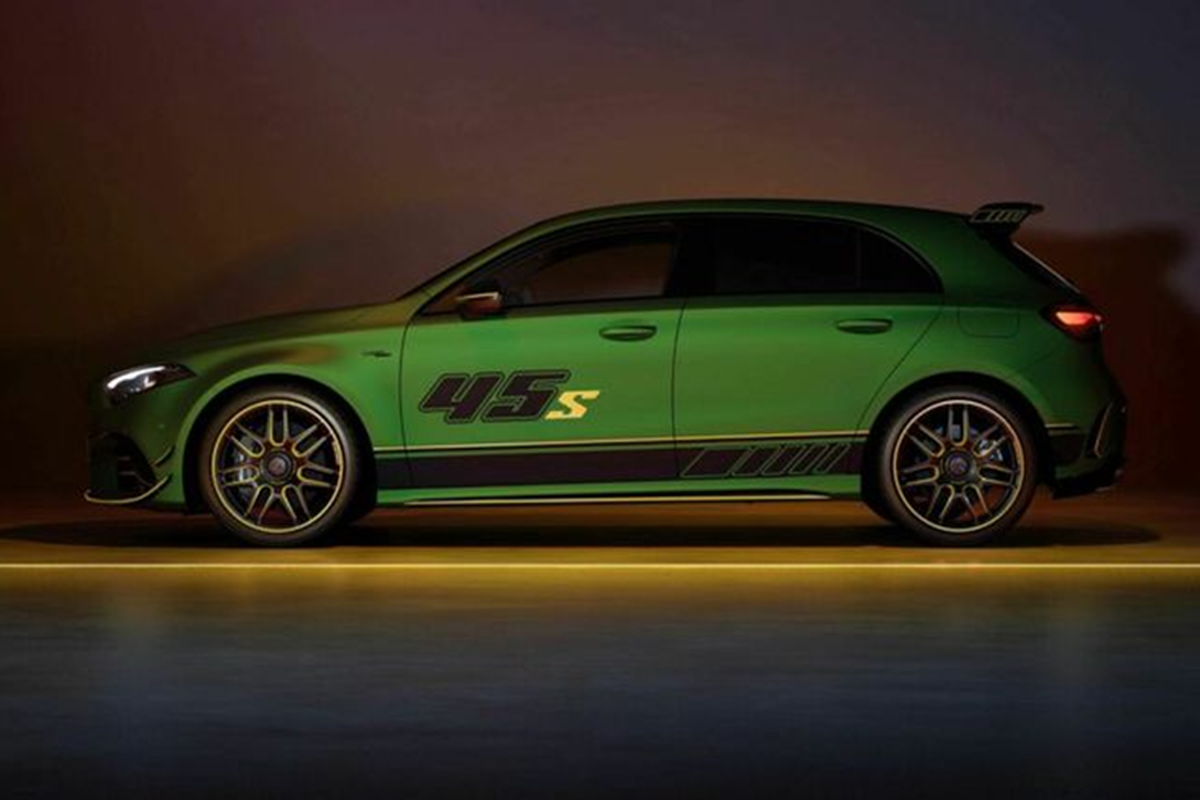 Mercedes-Benz AMG A45 S bản đặc biệt “địa ngục xanh” Nurburgring - Hình 6 Mercedes-Benz AMG A45 S ban dac biet “dia nguc xanh” Nurburgring-Hinh-6