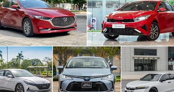 Mazda3 bán chạy nhất phân khúc, Toyota Corolla Altis xếp bét bảng Mazda3 bán chạy nhất phân khúc, Toyota Corolla Altis xếp bét bảng