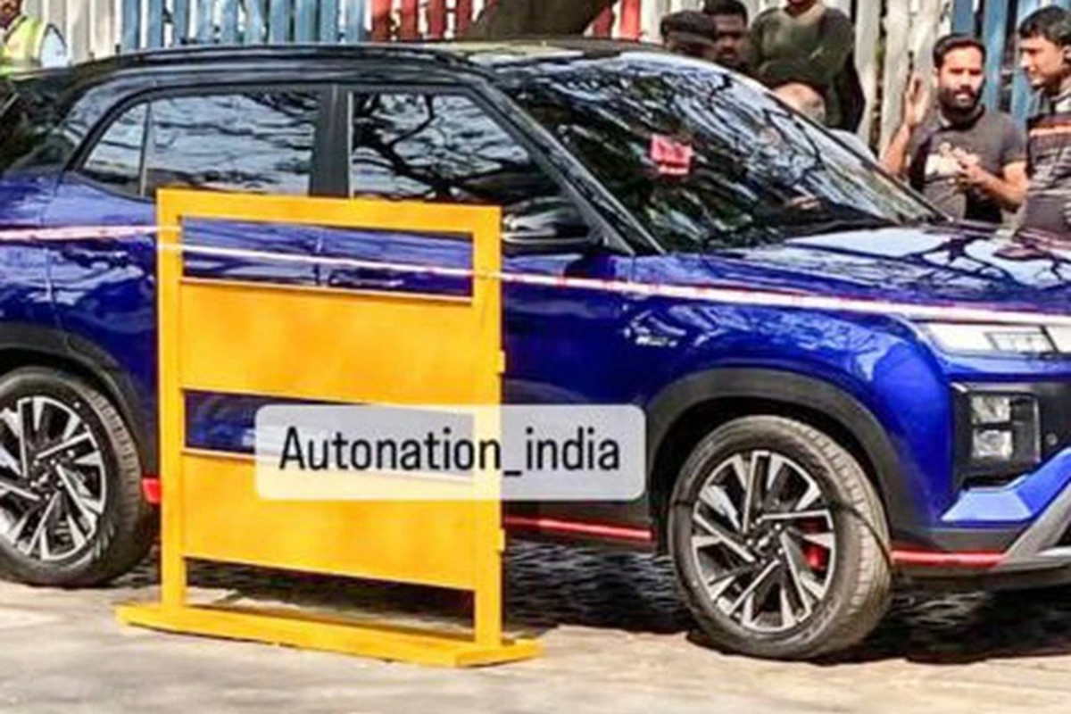 Vén màn Hyundai Creta N Line 2024, dùng chung động cơ Accent - Hình 2 Ven man Hyundai Creta N Line 2024, dung chung dong co Accent-Hinh-2