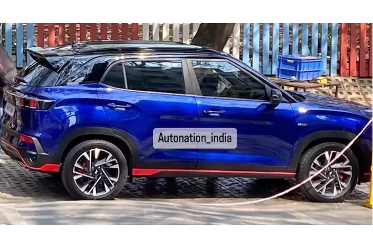 Vén màn Hyundai Creta N Line 2024, dùng chung động cơ Accent - Hình 7 Ven man Hyundai Creta N Line 2024, dung chung dong co Accent-Hinh-7