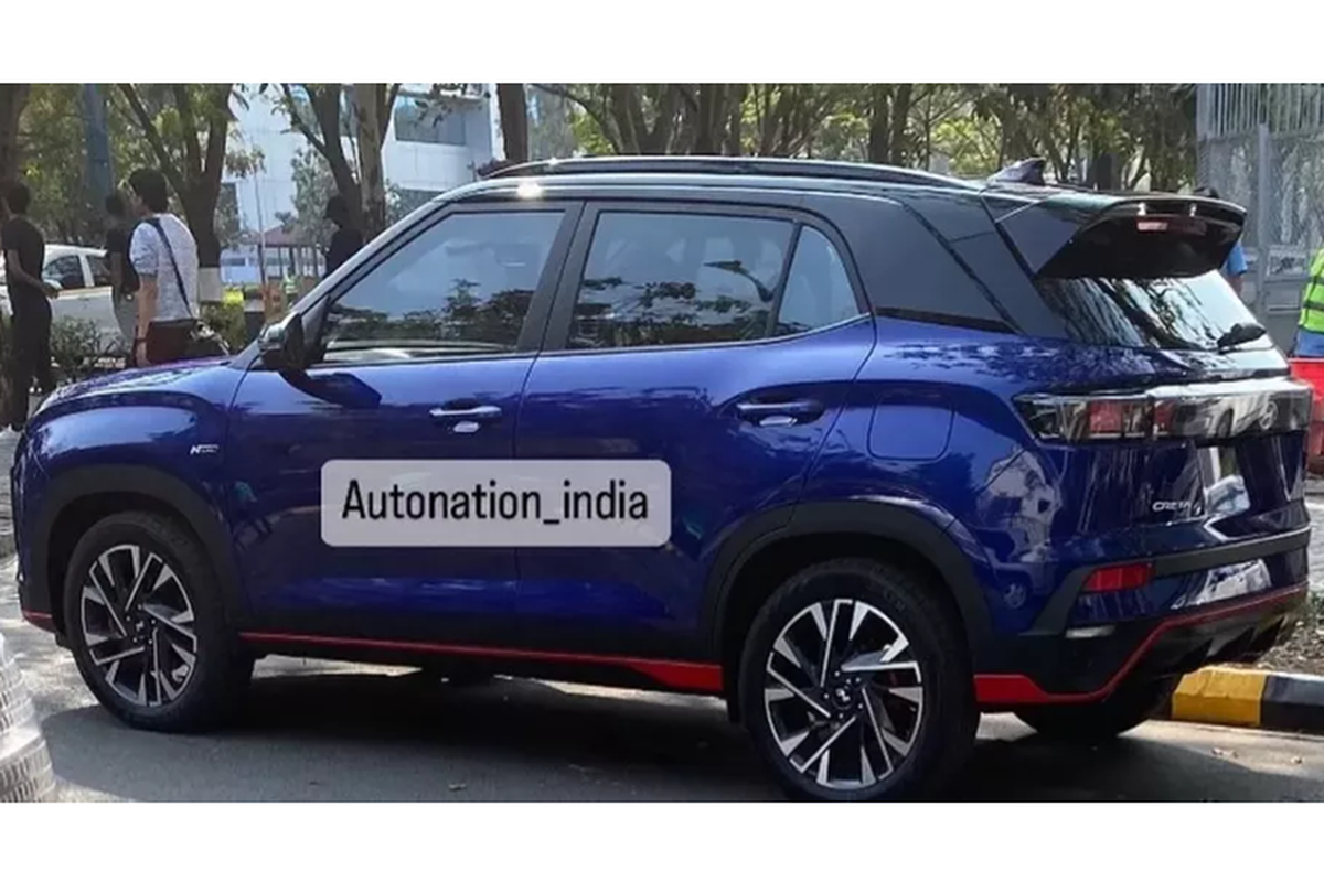 Vén màn Hyundai Creta N Line 2024, dùng chung động cơ Accent - Hình 8 Ven man Hyundai Creta N Line 2024, dung chung dong co Accent-Hinh-8