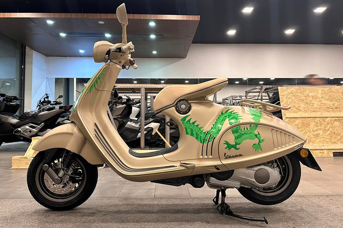 Vespa 946 Dragon "bằng xương bằng thịt" tại Việt Nam, khoảng 2 tỷ đồng? - Hình 2 Vespa 946 Dragon