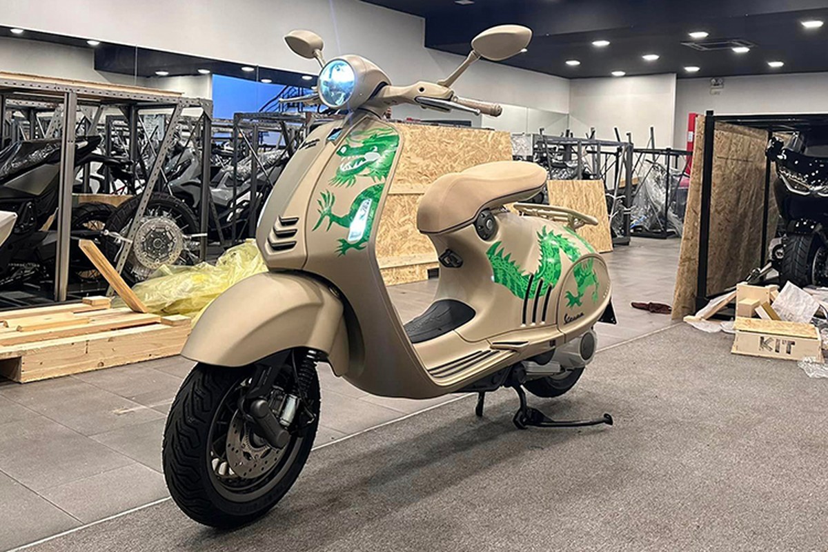 Vespa 946 Dragon "bằng xương bằng thịt" tại Việt Nam, khoảng 2 tỷ đồng? - Hình 9 Vespa 946 Dragon