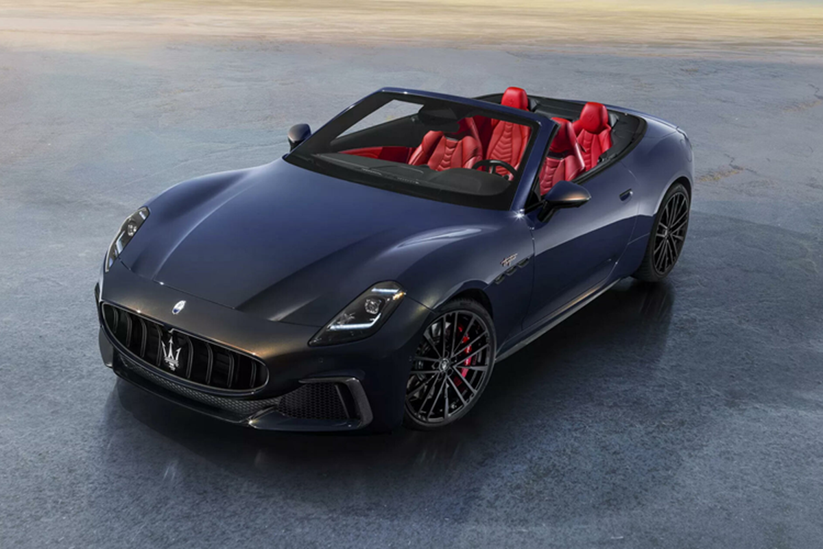 Cận cảnh Maserati GranCabrio 2024 hơn 4,7 tỷ đồng, mạnh 542 mã lực Can canh Maserati GranCabrio 2024 hon 4,7 ty dong, manh 542 ma luc