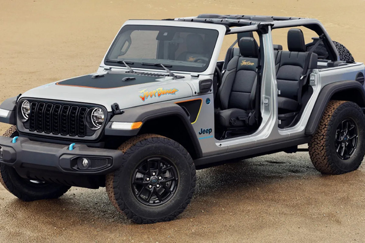 Jeep Gladiator và Wrangler 2024 bản đặc biệt Beach, từ 52.390 USD Jeep Gladiator va Wrangler 2024 ban dac biet Beach, tu 52.390 USD