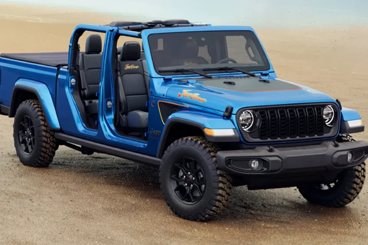 Jeep Gladiator và Wrangler 2024 bản đặc biệt Beach, từ 52.390 USD - Hình 2 Jeep Gladiator va Wrangler 2024 ban dac biet Beach, tu 52.390 USD-Hinh-2