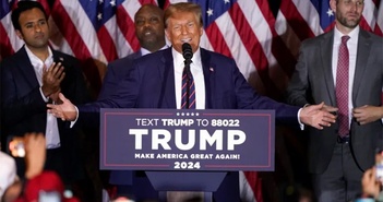 Cựu Tổng thống Donald Trump thắng ở Bắc Dakota trước thềm Siêu Thứ ba