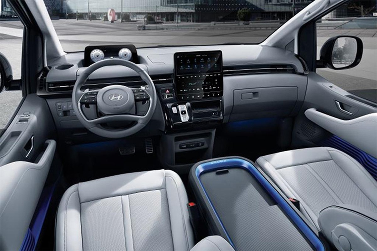 Cận cảnh Hyundai Staria 2024 bản tiết kiệm xăng, từ 635 triệu đồng - Hình 5 Can canh Hyundai Staria 2024 ban tiet kiem xang, tu 635 trieu dong-Hinh-5