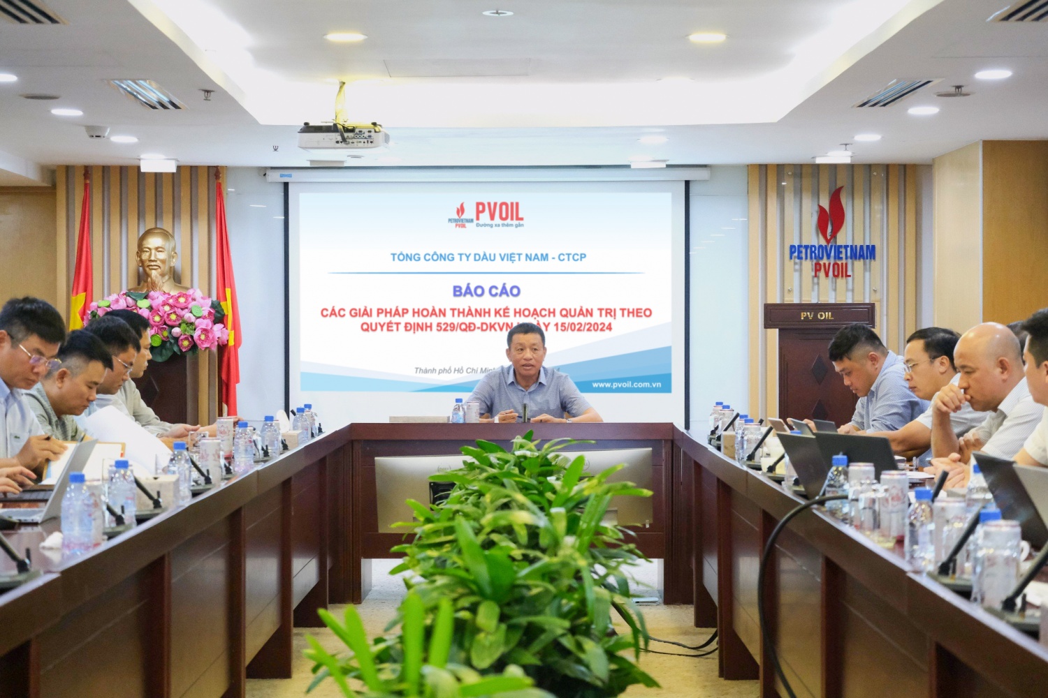 PVOIL quyết tâm hoàn thành kế hoạch quản trị năm 2024 của Tập đoàn Dầu khí Việt Nam