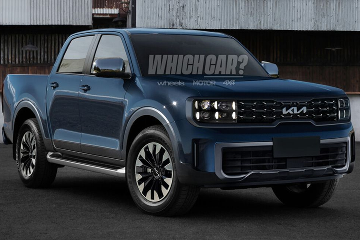Kia Tasman 2025 “ruc rich” ra mat toan cau, quyet dau Ford Ranger