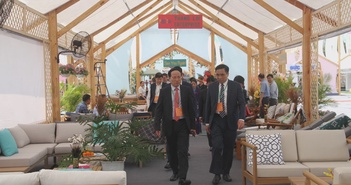 Hội chợ sản phẩm ngoại thất gỗ đặc sắc tại Bình Định