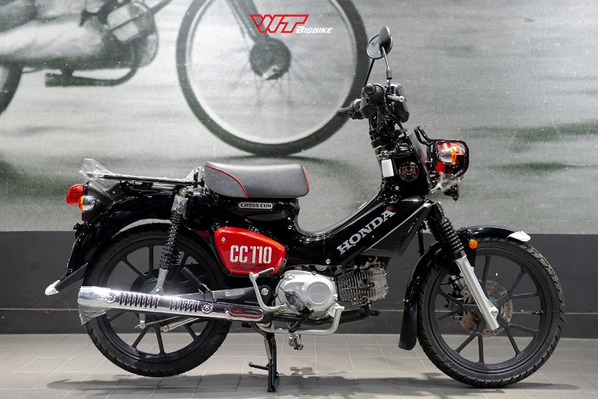 Honda Cross Cub 110 Kumamon từ 48 triệu đồng, "ăn" 1,4 lít xăng/100km - Hình 2 Honda Cross Cub 110 Kumamon tu 48 trieu dong,