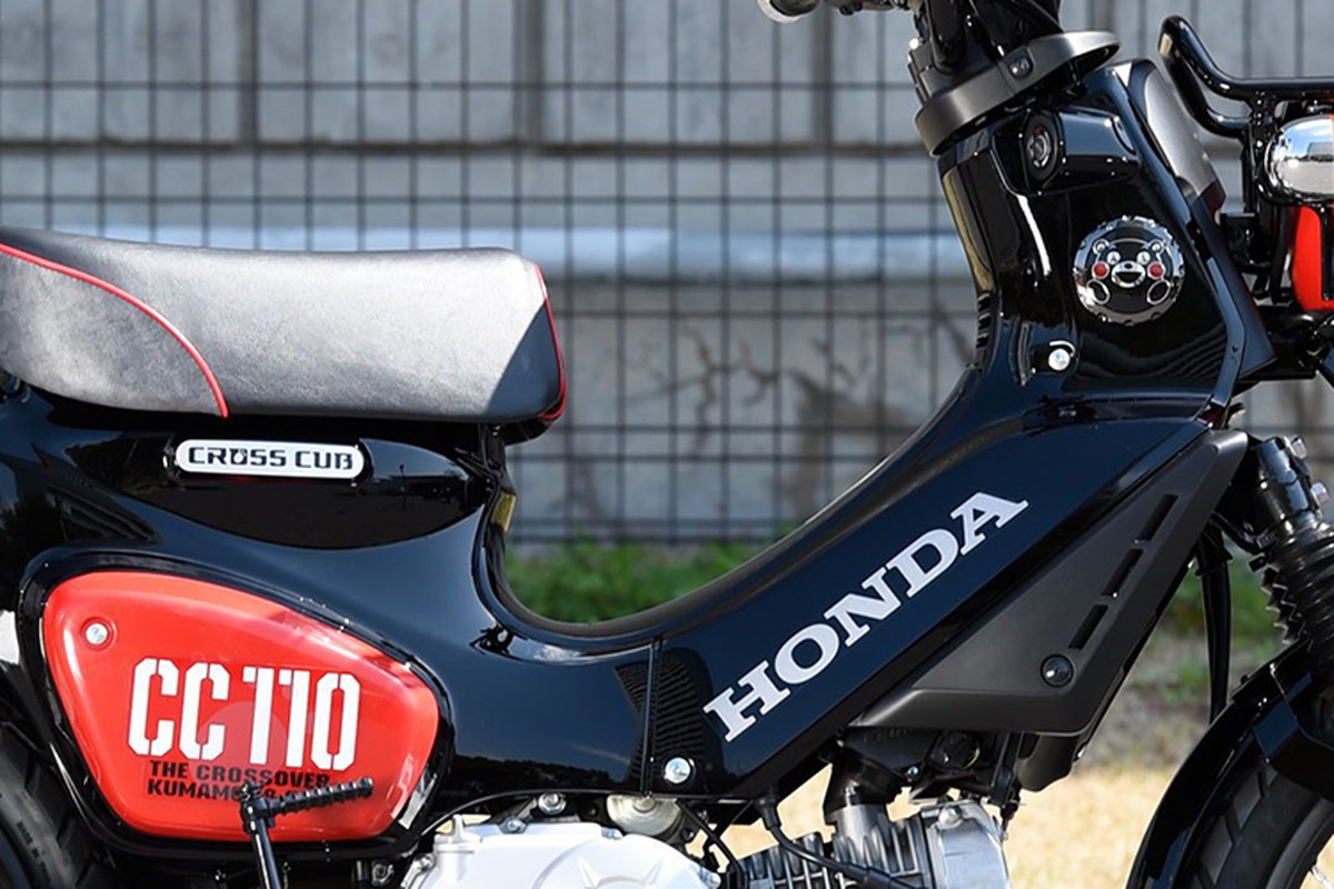 Honda Cross Cub 110 Kumamon từ 48 triệu đồng, "ăn" 1,4 lít xăng/100km - Hình 9 Honda Cross Cub 110 Kumamon tu 48 trieu dong,