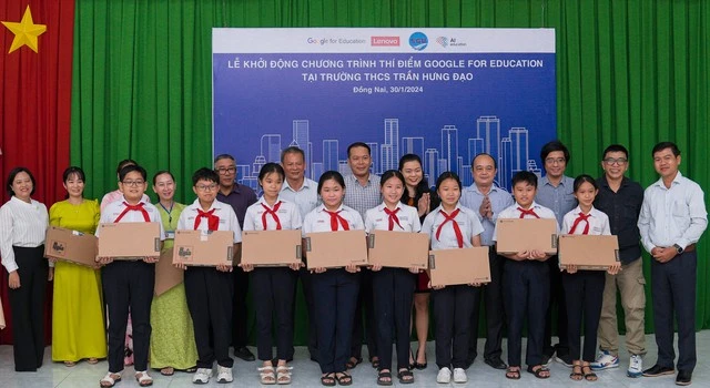 Lenovo, Google và Intel thúc đẩy chuyển đổi số giáo dục tại Đồng Nai