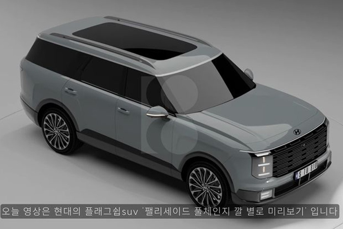 Hyundai Palisade 2025 lộ diện, vuông vức và "sang chảnh" hơn SantaFe 2024 - Hình 3 Hyundai Palisade 2025 lo dien, vuong vuc va