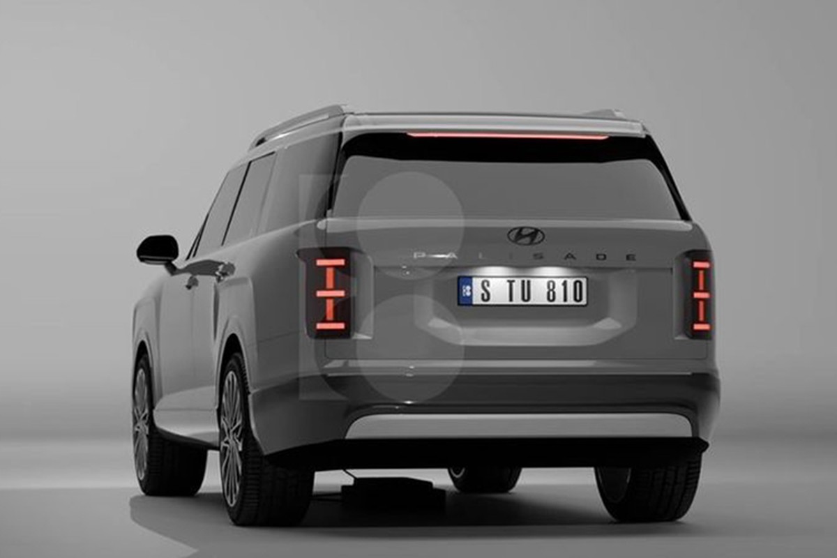 Hyundai Palisade 2025 lộ diện, vuông vức và "sang chảnh" hơn SantaFe 2024 - Hình 9 Hyundai Palisade 2025 lo dien, vuong vuc va