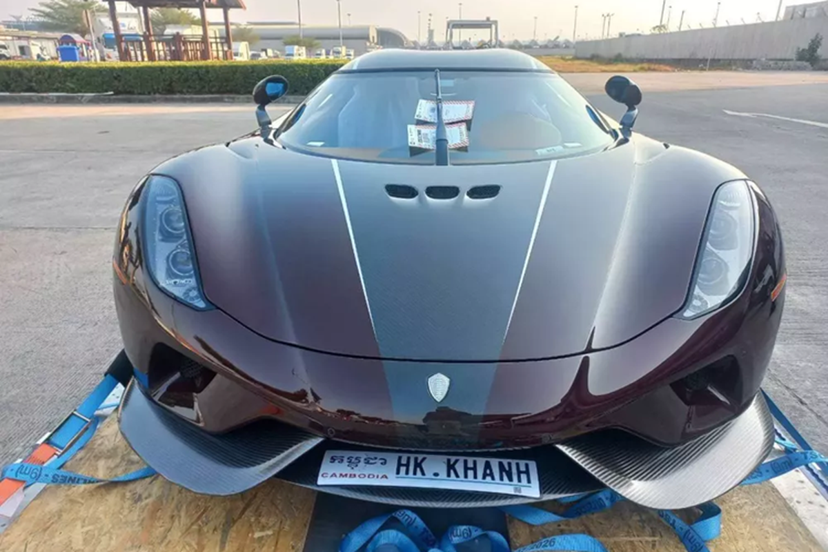 Koenigsegg Regera tram ty cua Hoang Kim Khanh sap 