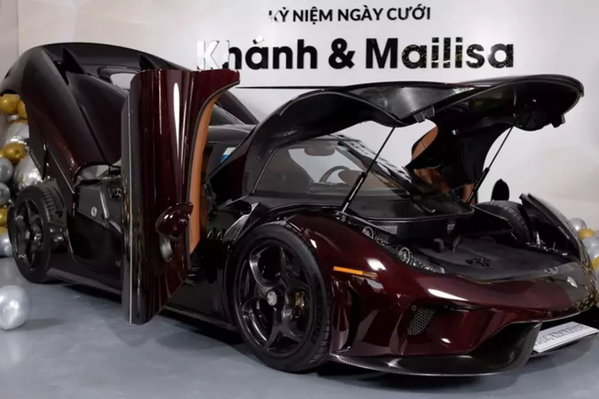 Koenigsegg Regera tram ty cua Hoang Kim Khanh sap 