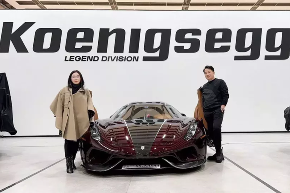 Koenigsegg Regera tram ty cua Hoang Kim Khanh sap 