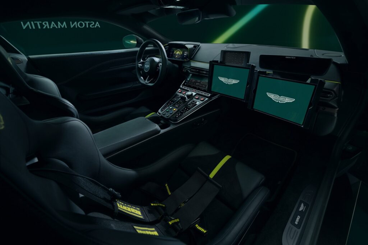 Aston Martin Vantage vừa ra mắt làm nhiệm vụ FIA tại F1 2024 - Hình 9 Aston Martin Vantage vua ra mat lam nhiem vu FIA tai F1 2024-Hinh-9