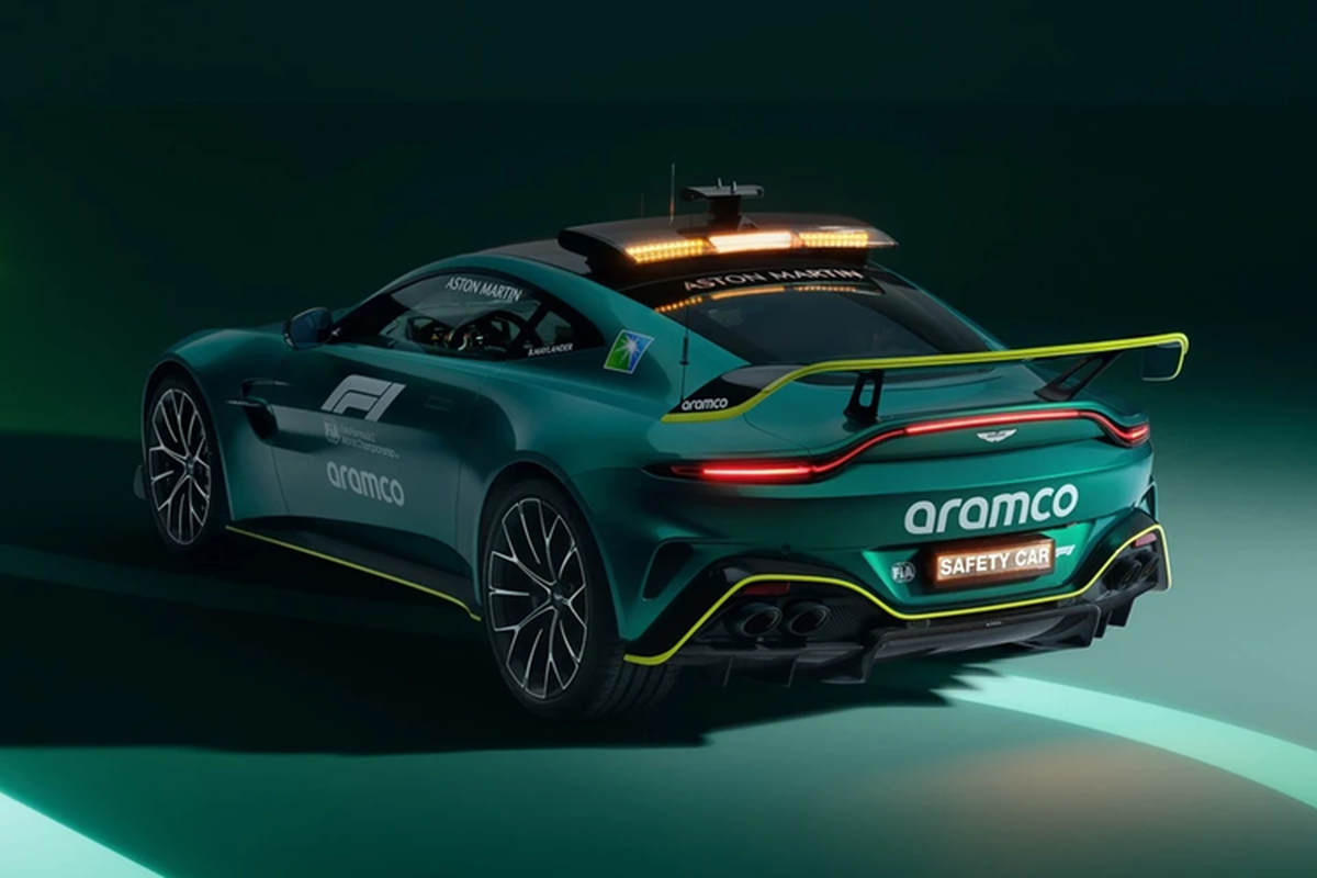 Aston Martin Vantage vừa ra mắt làm nhiệm vụ FIA tại F1 2024 - Hình 18 Aston Martin Vantage vua ra mat lam nhiem vu FIA tai F1 2024-Hinh-18