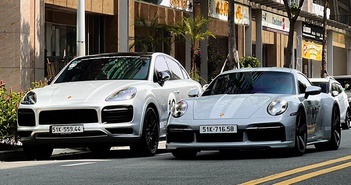 Dàn xe Porsche hàng hiếm cùng siêu xe chục tỷ "khoe hàng" ở TP.HCM