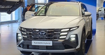 Cận cảnh Hyundai Tucson 2024 "bằng xương, bằng thịt" từ 510 triệu đồng