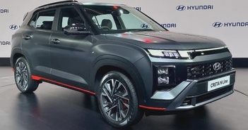 Hyundai Creta N Line máy khỏe hơn, có thêm hộp số sàn thể thao